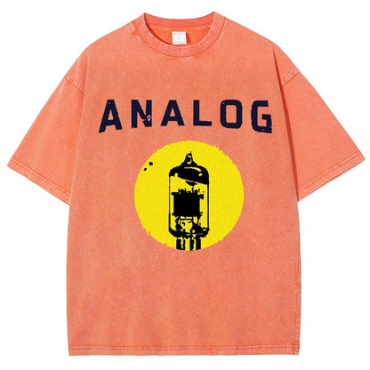 Vacuum Tube Analog Distressed Vintage Distressed T-shirt