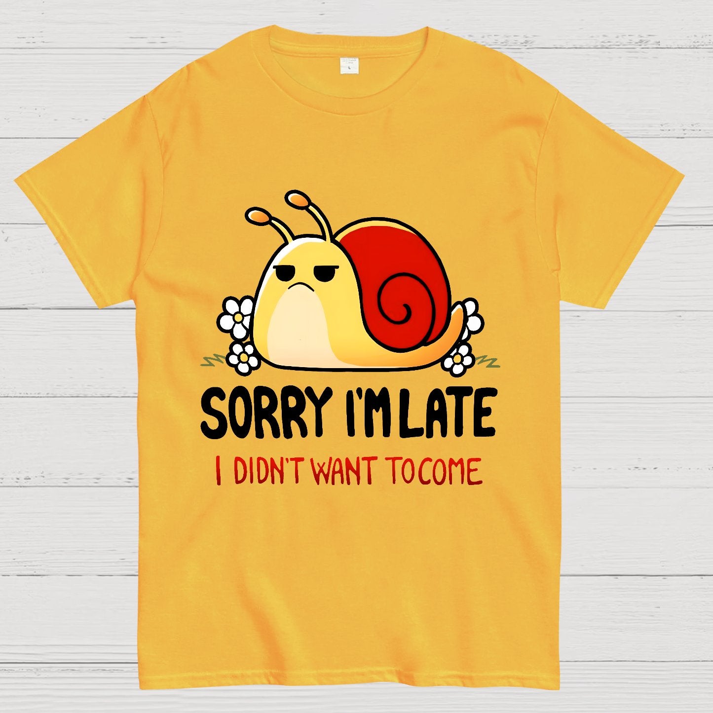 Sorry I'm Late I Didn't Want Tocome Geek T-Shirt