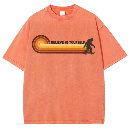 Vintage Creature BELIEVE IN YOURSELF Vintage Distressed T-shirt