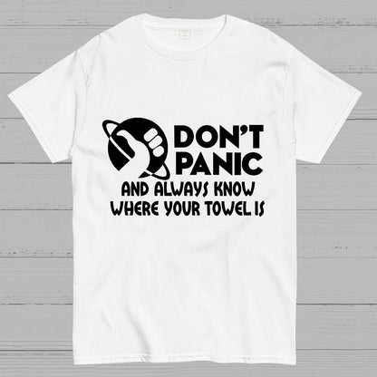 Don't Panic Geek T-Shirt