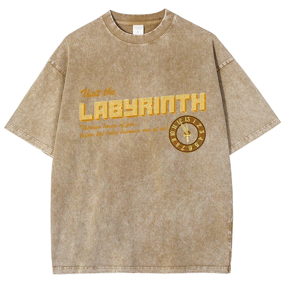 Visit the Maze Vintage Distressed T-shirt