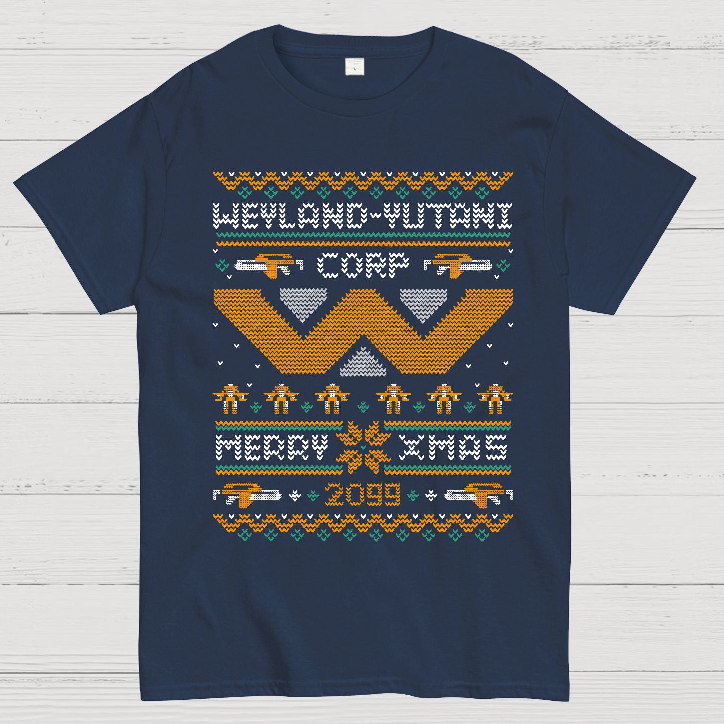 Happy Alien Xmas Geek T-Shirt