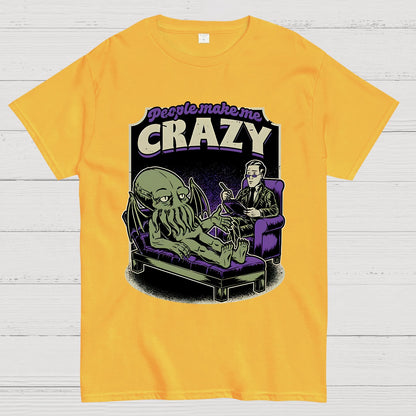 Lovecraft Cthulhu Therapy Geek T-Shirt