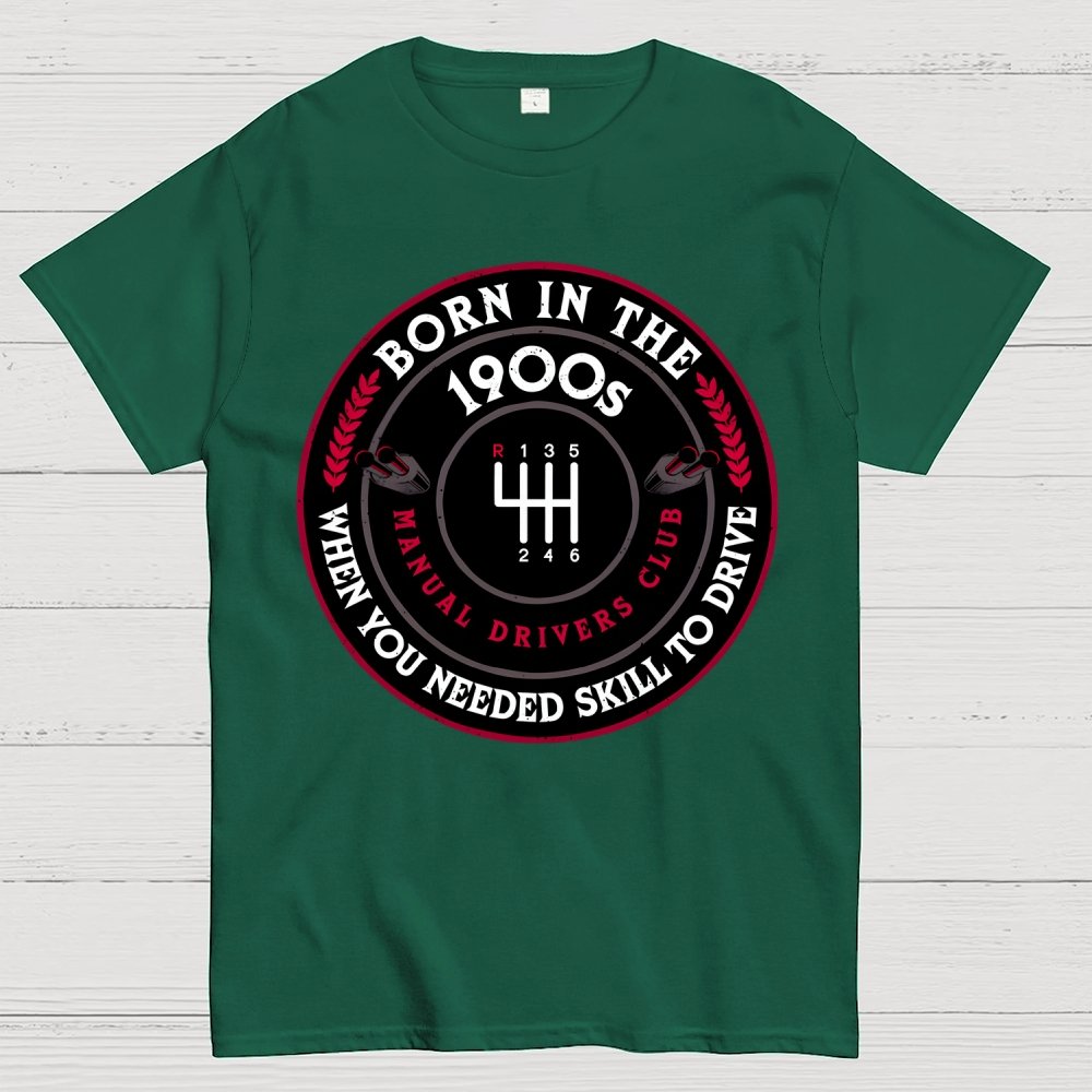 Manual Drivers Club Geek T-Shirt