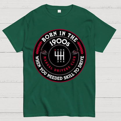 Manual Drivers Club Geek T-Shirt