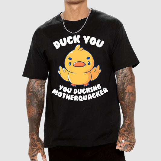 Ducking Motherquacker Geek T-Shirt