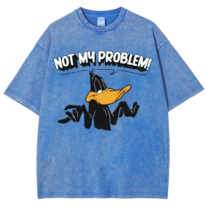 Not My Problem! Vintage Distressed T-shirt