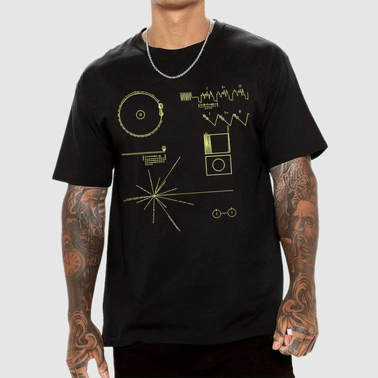 The Voyager Golden Record Geek T-Shirt