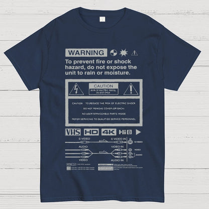VCR Danger Geek T-Shirt