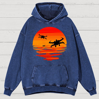 Geek Vintage Distressed Hoodie