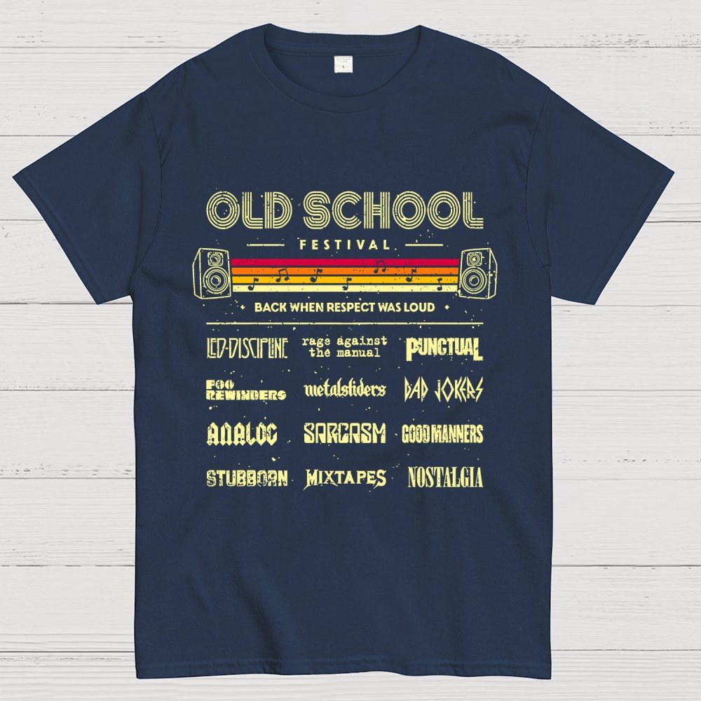 Old School Festival Unisex Geek T-Shirt