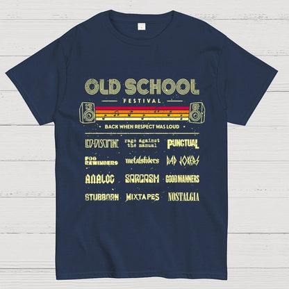 Old School Festival Unisex Geek T-Shirt