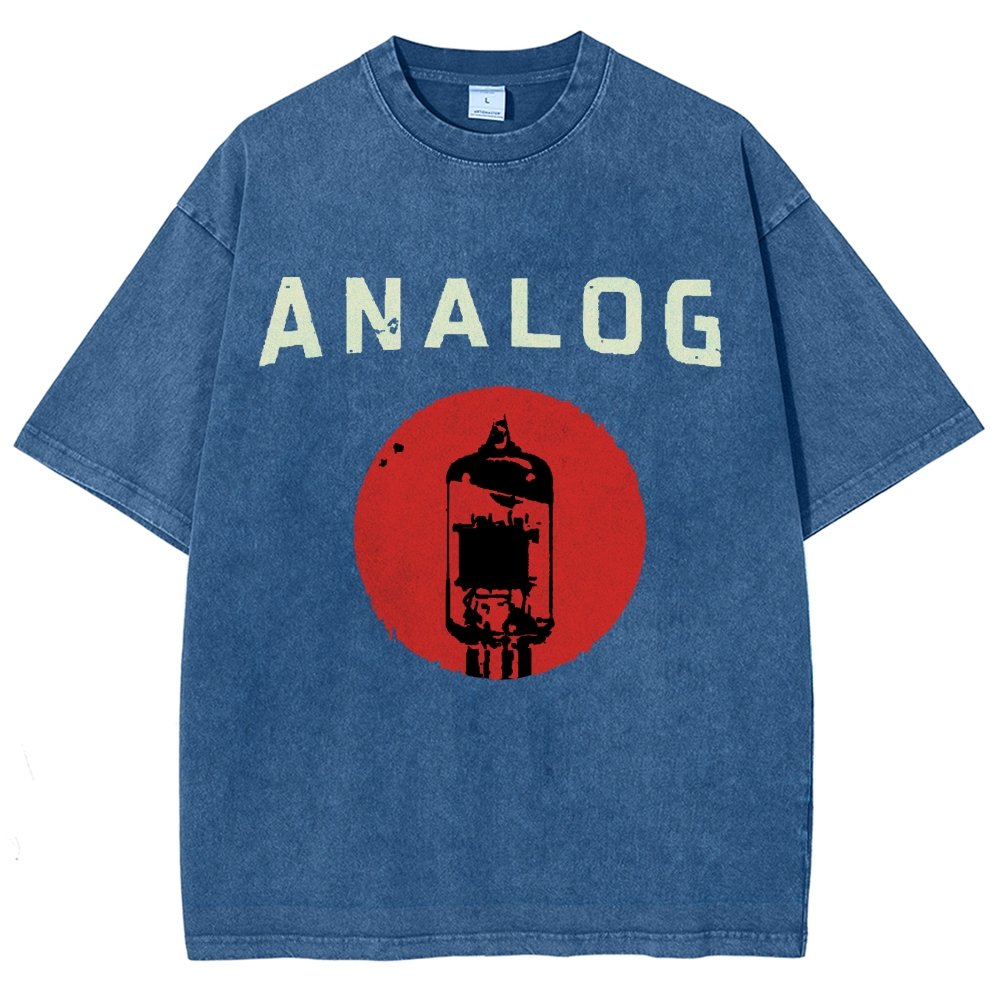 Vacuum Tube Analog Distressed Vintage Distressed T-shirt
