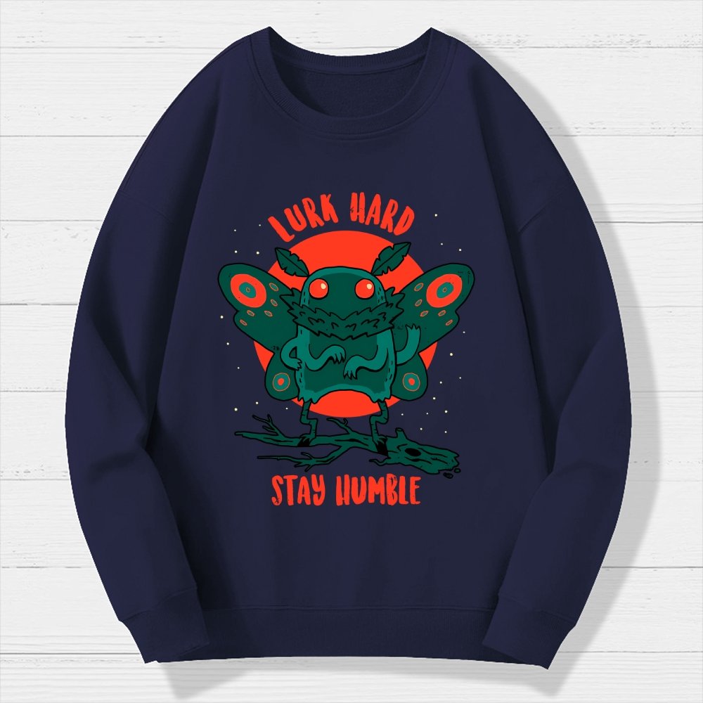 Lurk Hard Geek Cotton Sweatshirt