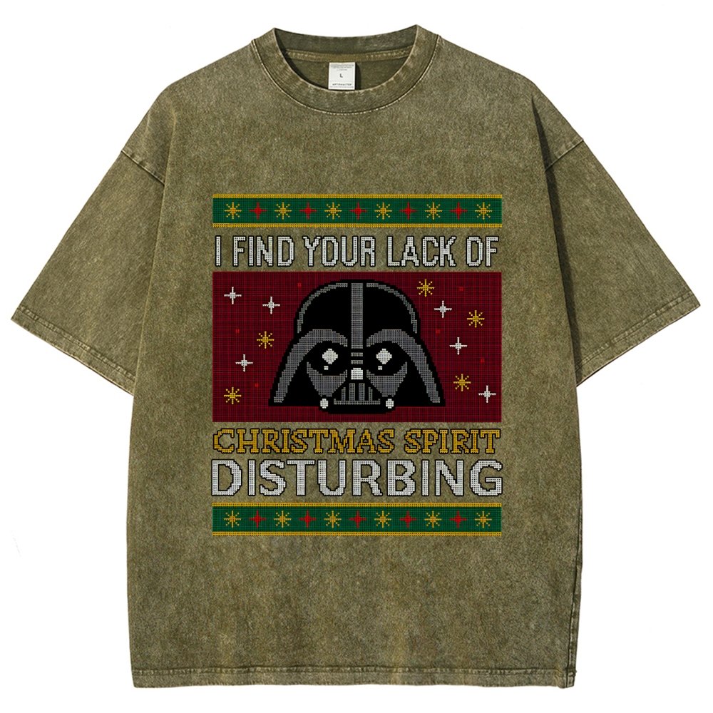 Lack of Christmas Spirit  Vintage Distressed T-shirt