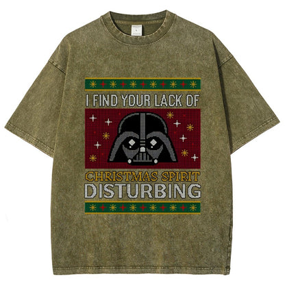 Lack of Christmas Spirit  Vintage Distressed T-shirt