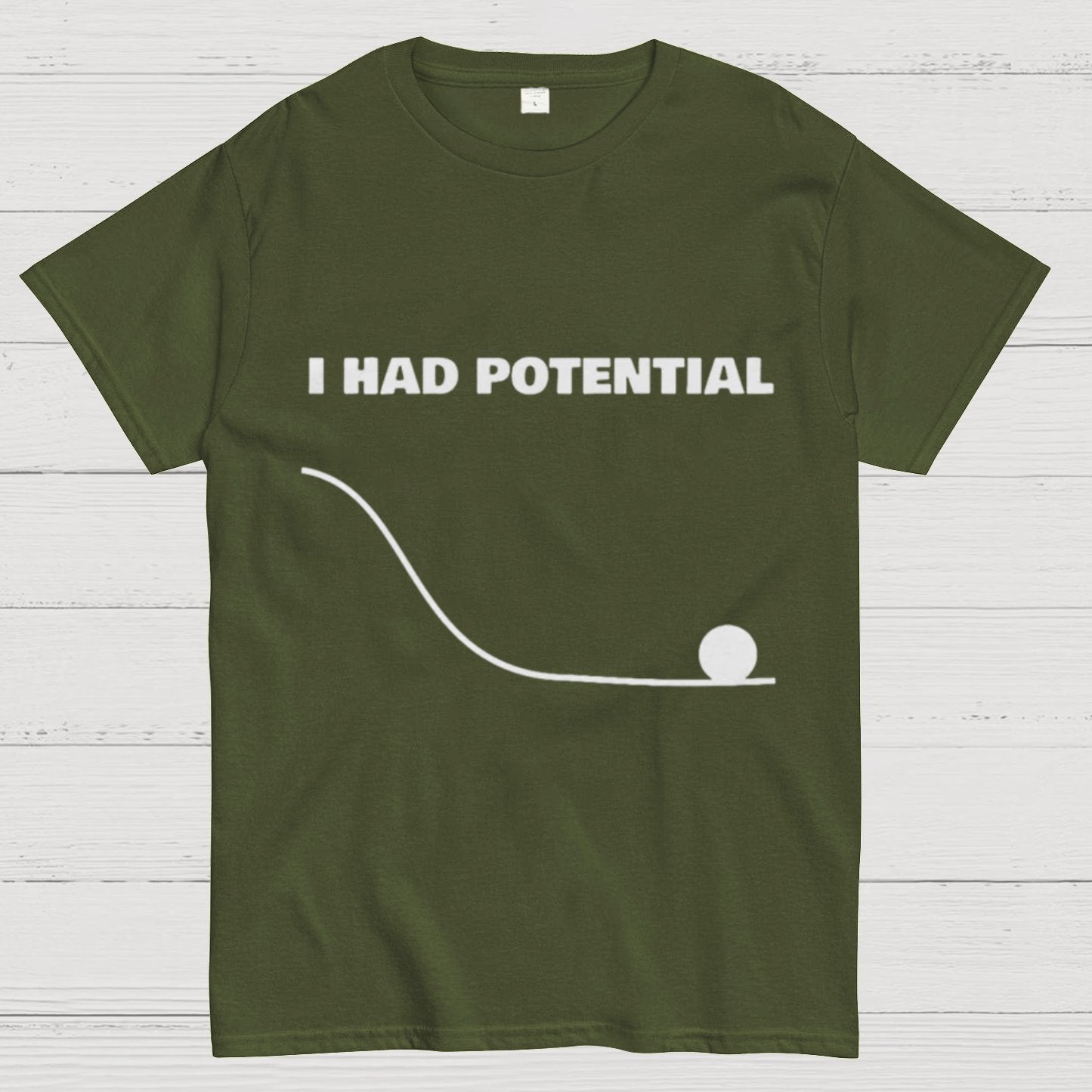 I Had Potential Geek Science T-Shirt