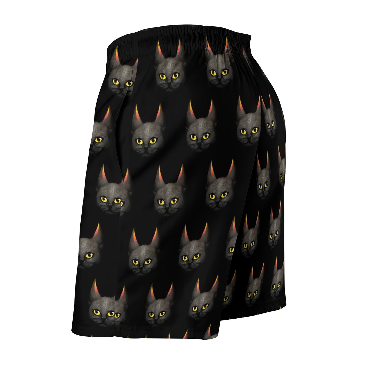 Vintage Cat Geek Shorts