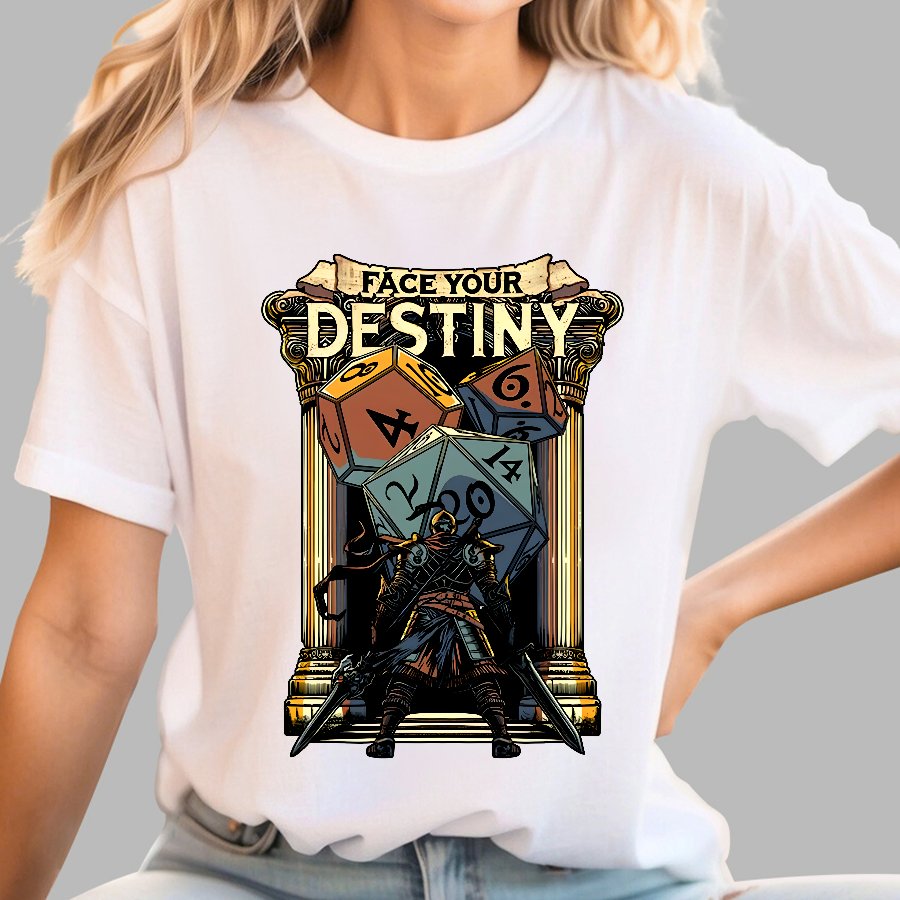 Face Your Destiny Geek T-Shirt