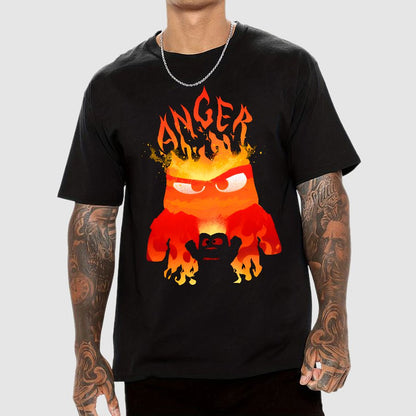 Anger Fire Geek T-Shirt
