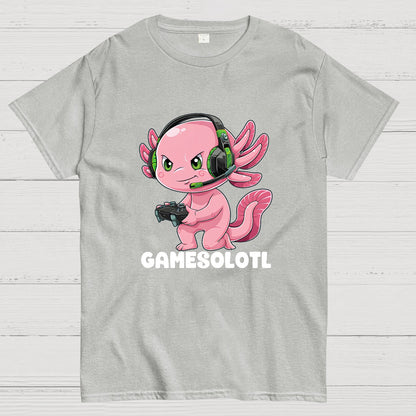 Gamer Axolotl Geek T-Shirt