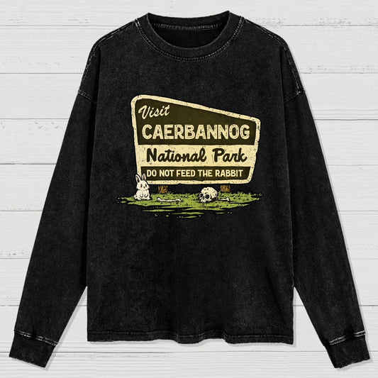 Mystic National Park Washed Long Sleeve Tee