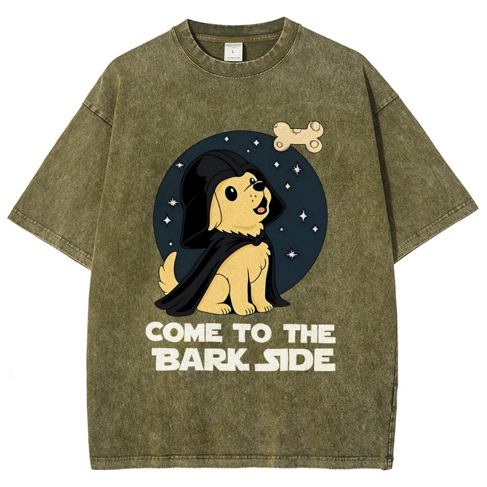 Come to the Howl Side Vintage Distressed T-shirt