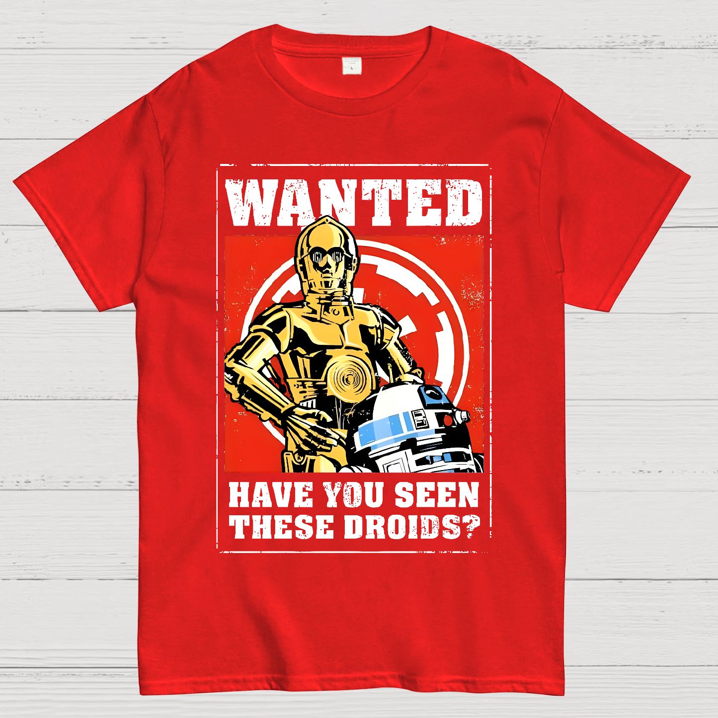 Wanted Robot Geek T-Shirt
