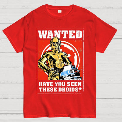 Wanted Robot Geek T-Shirt
