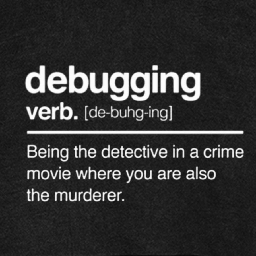 Debugging Verb - NERD Shirt - IT Shirt - Computer Coder Vintage Distressed Hoodie