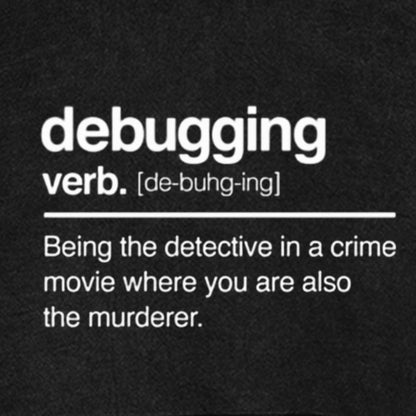 Debugging Verb - NERD Shirt - IT Shirt - Computer Coder Vintage Distressed Hoodie