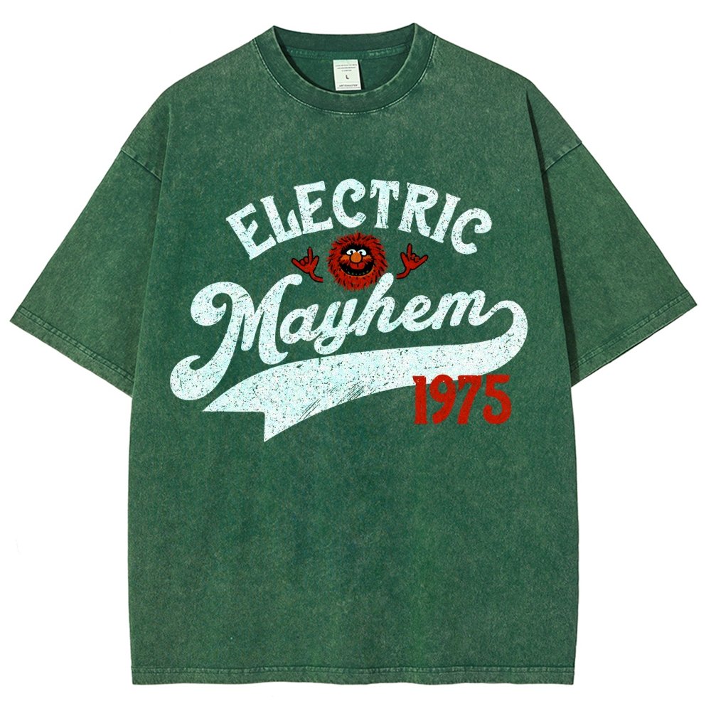 Team Mayhem Vintage Distressed T-shirt