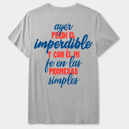 Perdí el imperdible Double-sided printing Geek T-Shirt