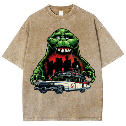 Green Slime Vintage Distressed T-shirt