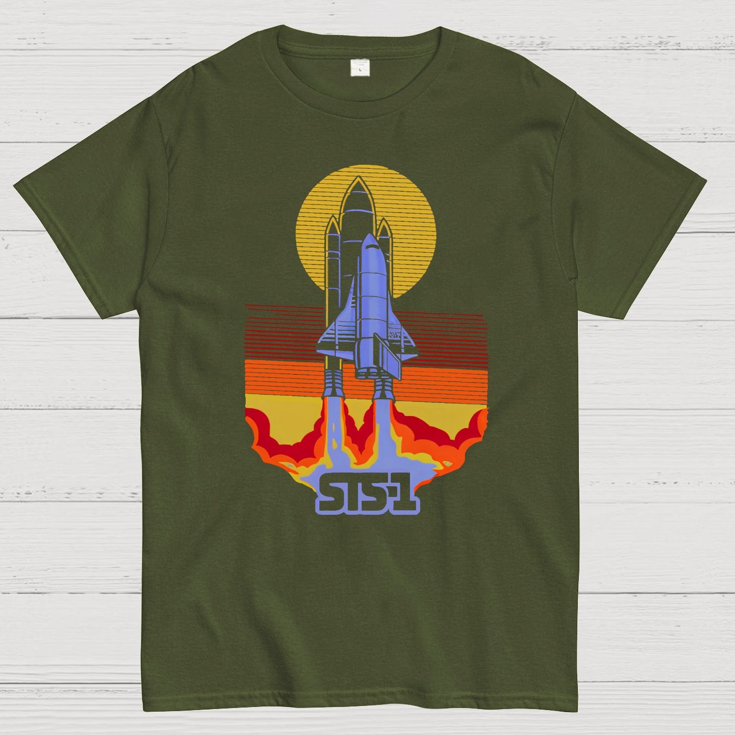 STS-1 Space Shuttle Geek T-Shirt