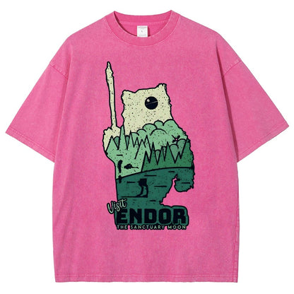 Endoe Vintage Distressed T-shirt