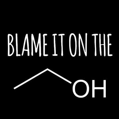 Blame It On The Alcohol Geeky T-Shirt