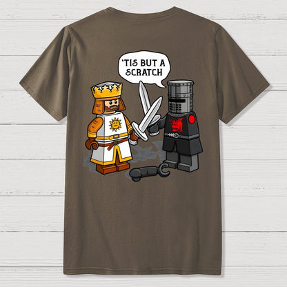 King Vs Knight Front And Back Printing Geek T-Shirt