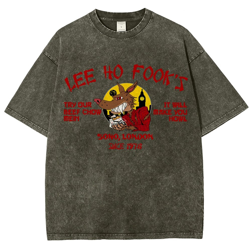Lee Ho Fooks Soho London Since 1978 Vintage Distressed T-shirt