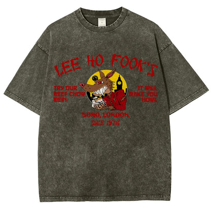 Lee Ho Fooks Soho London Since 1978 Vintage Distressed T-shirt