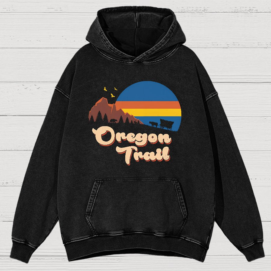You Have Died Vintage Distressed Hoodie