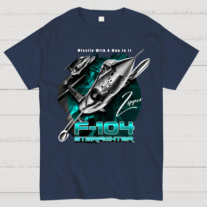 F-104 Starfighter USAF Supersonic Fighter Geek T-Shirt