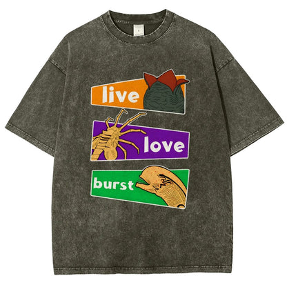 Give Me A Hug Vintage Distressed T-shirt