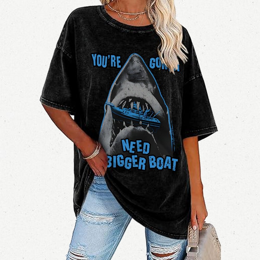 You’Re Gonna Need A Bigger Boat Vintage Distressed T-shirt 2506001513