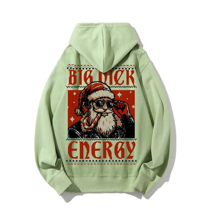 Big Nick Energy Printed Back Unisex Cotton Hoodie