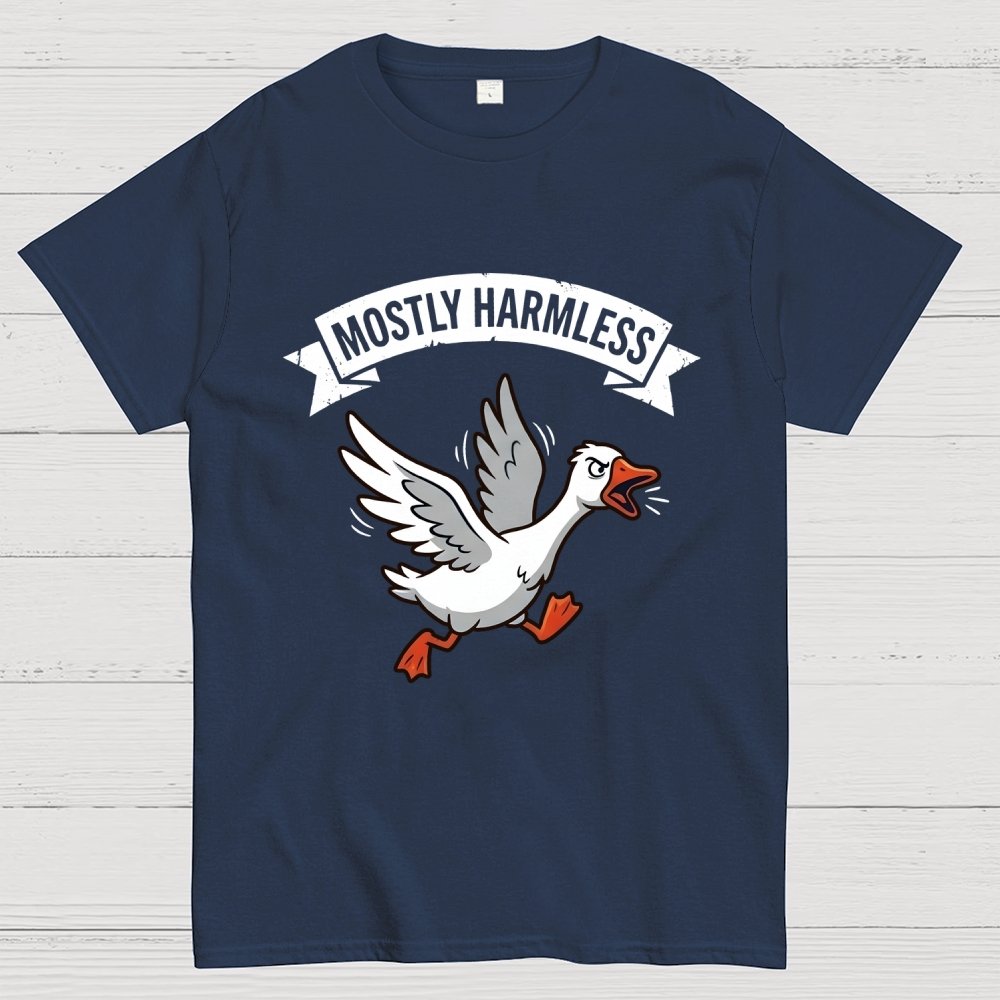 Mostly Harmless Art Print Geek T-Shirt
