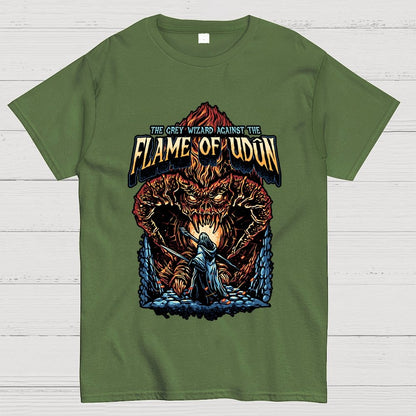 Wizard against the Flame Geek T-Shirt