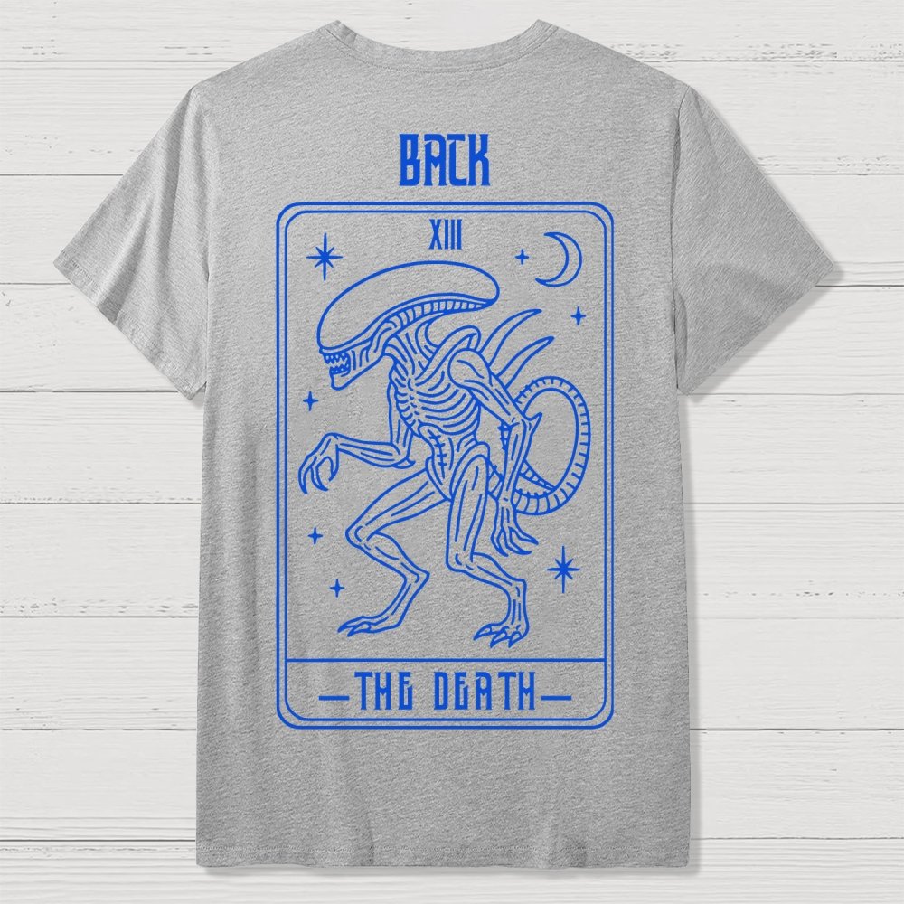 Mystery Tarot Front And Back Printing Geek T-Shirt