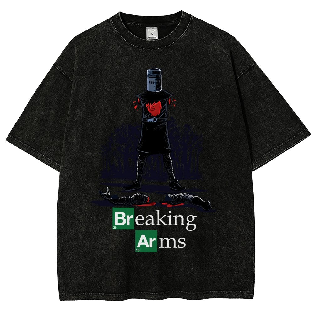 Breaking Arms Vintage Distressed T-shirt