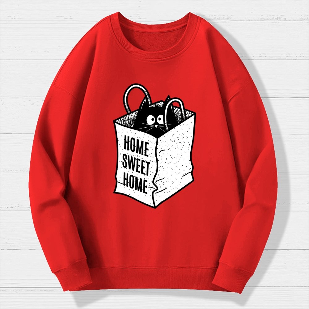 Home Sweet Home Geek Cotton Sweatshirt